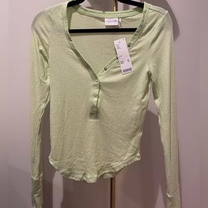 NEW!! Long sleeve Henley